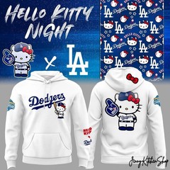 Los Angeles City Dodger vs Met Hello Kitty April 13 26 Special Edition Hoodie