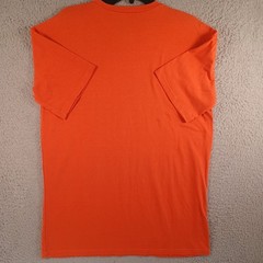 Mens Orange T-Shirt Size Medium Let The Sun Warm Your Soul Let The Moon YourMind