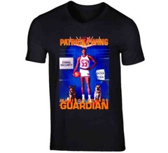 Retro 1980s Patrick Ewing Madison Square Guardian T Shirt