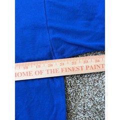 Vintage Russell Athletic Made In USA High Cotton Solid Royal T Shirt Size Large