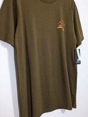 Converse Holiday Skate Tee Graphic Print Short Sleeve T-shirt Medium Khaki