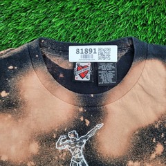 Vintage 90s Good Husband Shirt Large 22×26 Bleached Black