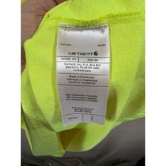 Carhartt Pocket T-Shirt BUNDLE Mens M/L Gray(K87)/Hi Visibility(TK3296) Workwear