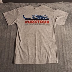 Usher #URXTOUR “She Likes it My Way” Gray Tour T-Shirt Size Medium Deadstock
