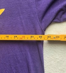 Vintage 90s Taco Bell T Shirt Adult Large Purple Geometric Graphic Retro 22×25