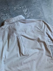 AllSaints Men’s Shirt XSmall (US XS(S) / EU 44) – Gray, Cotton, Short Sleeve