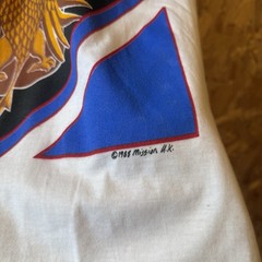 Vintage 1988 the mission live rare White Large Short Sleeve T Shirt