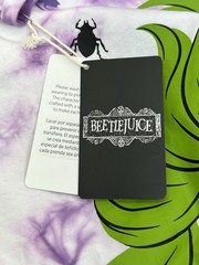 Beetlejuice & Lydia Deetz Tie-Dye Loungefly T Shirt AOP Horror – Choose Size!