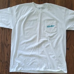 Men’s XL White Fresh Wrap “Escape to the Fresh Side” Graphic Pocket Crew Tee