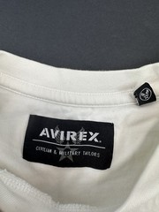 VINTAGE Avirex Shirt Mens Medium White Graphic T Tee Hip Hop Y2K Air Force