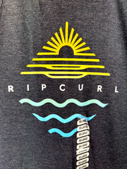 NWT Rip Curl “Sun Dive” Gray T Shirt (2XL Standard Fit)