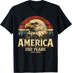 America Retro 250 Years 250th Anniversary USA 1776 2026 T-Shirt