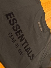 Fear of God Essentials T-Shirt Shorts Set Black NWT XS-L Fast Shipping
