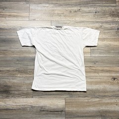 100% Unisex M/L White Soviet Graphic Print Crew Neck Short Sleeve T-Shirt