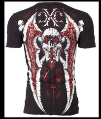 XTREME COUTURE by AFFLICTION Black TYPHOON Short Sleeve Slim Fit T-shirt NWT