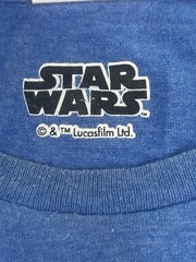 Star Wars Millennium Falcon 77 Graphic T Shirt Adult Large Blue Lucasfilm Delta