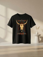 Unisex Boho Western Tribal Geometric Southwestern Graphic T Shirt Gift Tee