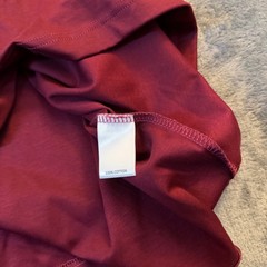Murano Liquid Luxury Mock Neck Shirt Mens 2XL Tall Burgundy Long Sleeve NWT