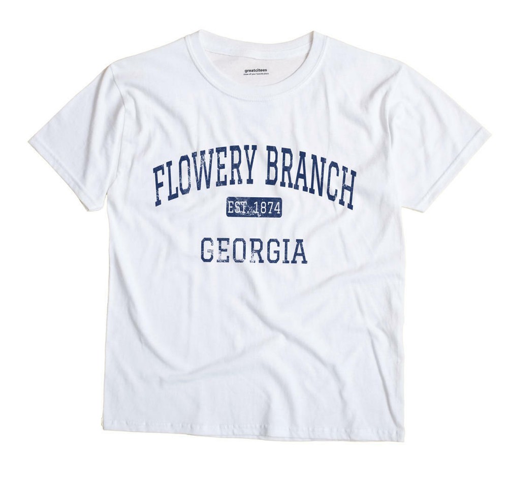 Flowery Branch Georgia GA T-Shirt EST