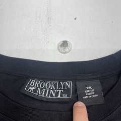 Brooklyn Mint Black Notorious BIG Bedazzled Short Sleeve T Shirt Mens Size XXL