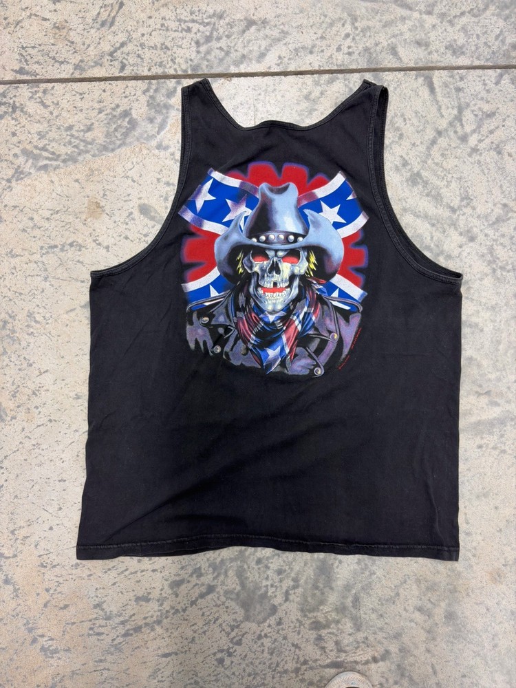 RARE Vintage Kenny Kramer Harley Davidson Kenny Kramer Tank Top Size XXL