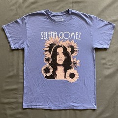 2020s Selena Gomez T Shirt Mens Medium Light Purple July Moon Official Merch