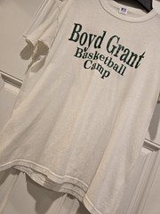 Vintage Nike Boyd Grant Basketball Camp Shirt Sz Large Sheer White 80’s CSU Rams