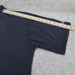 Champion Mens 3XLT Tall Graphic T-Shirt Black (see photo for flaw)