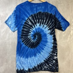 Comfy Sportswear Tie Dye T Shirt Mens M Blue Silverwood Rave Festival Holiday