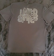 New! Fanatics Team Usa Olymics Mens Tee Shirt. Size: Large. Color: Black