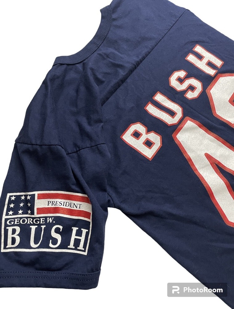 Bush 43 President George W Bush Jersey T-Shirt Gator Adult M Made In USA