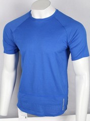 Salomon Men’s Cross Run T Shirt Short Sleeve Tee L Large Nautical Blue CI8696