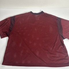 Dr Pepper Mesh Football Jersey 23 Mens Medium Burgundy Soda Promo Y2K
