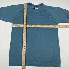 Chubbies T-Shirt Blue Short Sleeve Polyamide Rear Pineapple Logo Adult Medium