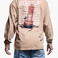 XTRATUF Men’s Long Sleeve Tee Silver Mink – XALS900, Silver Mink