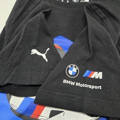 EUC Size MEDIUM Puma x BMW Motorsports Vintage Car T-Shirt 1975 MMS Graphic Tee