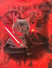 The Mountain Star Wars Theme Cat Red Tie-Dye Shirt, Brand New, Mens Size’s
