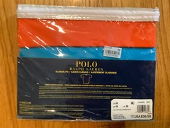 Polo Ralph Lauren Set of 3 Classic Fit Cotton Crew Assorted T-Shirts Size Medium