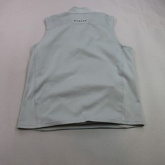 Oakley Shirt Mens XL Sleeveless Lightweight Casual 1/4 Zip Gray Pockets