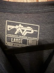 AMERICAN TRIGGER PULLERS ARMY RANGERS MENS LARGE