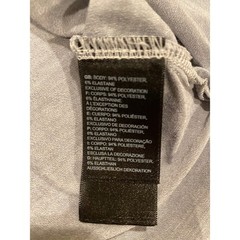 The North Face Mens XL Gray Short Sleeve Crew Neck T Shirt Polyester Elastane