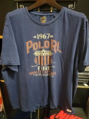 Ralph Lauren Polo 1967 Fine Quality 711 5th Ave Blue XXL Preworn