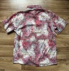 Dolce Gabbana Vintage Shirt Men M Graphic Text Abstract Spellout Silk Cotton Top