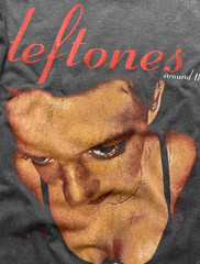 Vintage Deftones T shirt Sz L Around the Fur Black Faded Single Stitch REPRINT
