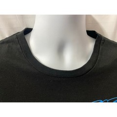 OUTRANK BRAND BLACK SHIRT — Neon Girl Face Streetwear Graphic Tee Men’s Large