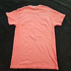 Outrank Original Breadwinner$ Orange Short Sleeve Cotton T-Shirt Men’s S