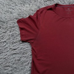 Mack Weldon Adult Shirt Large Red Daily Wear Pima Cotton Pullover Tee Mens