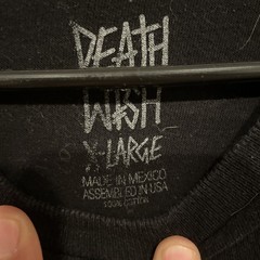 Deathwish Skateboards | vampire xl | Horror Graphic shirt rare