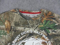 Realtree Shirt Mens 3XL Skinny Dick’s Halfway Inn Camo EDGE Scent Control Alaska