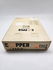 5 Pack COPPER DENIM Men’s Sizes S M L XL Premium Cotton White Ribbed Tanks